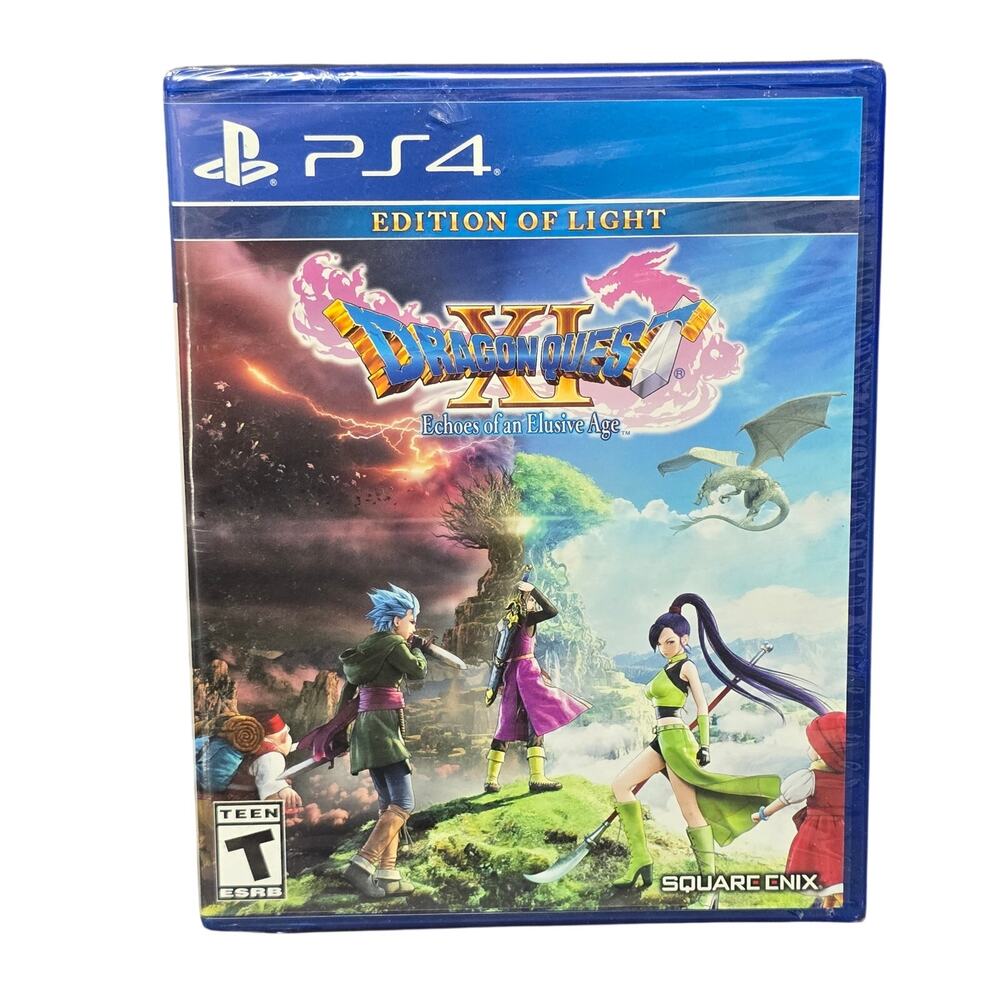 Dragon Quest XI Echoes Of An Elusive Age Edition Light Sony Playstation 4 Game